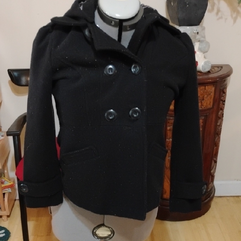 Yoki Black and Pink Outerwear